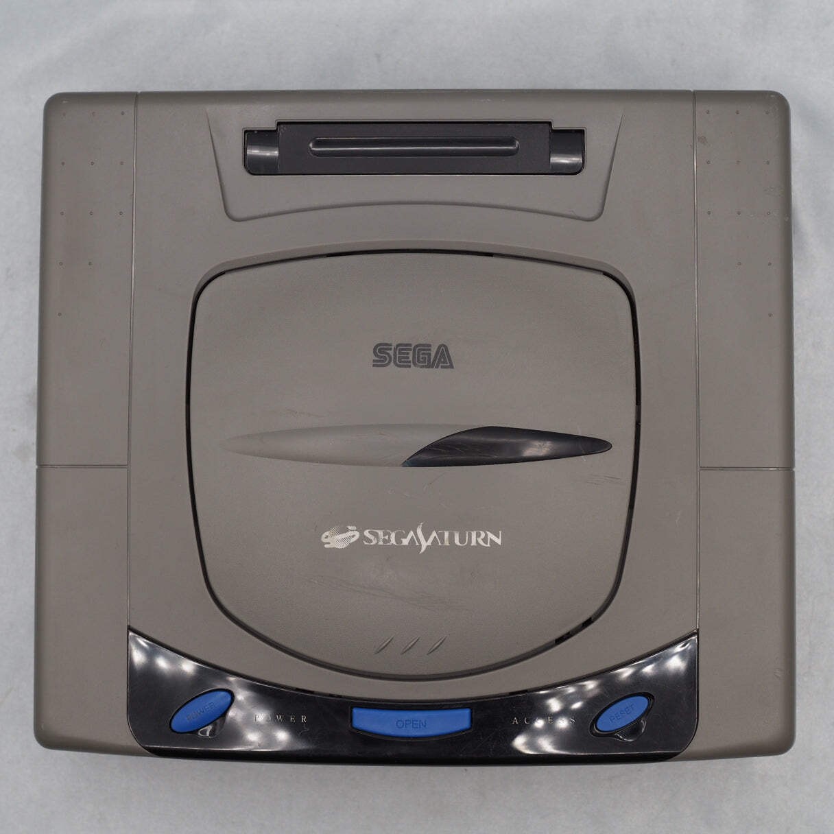 SEGA SATURN Console system + Twin Stick Controller + 3 Games SET NTSC-J Tested