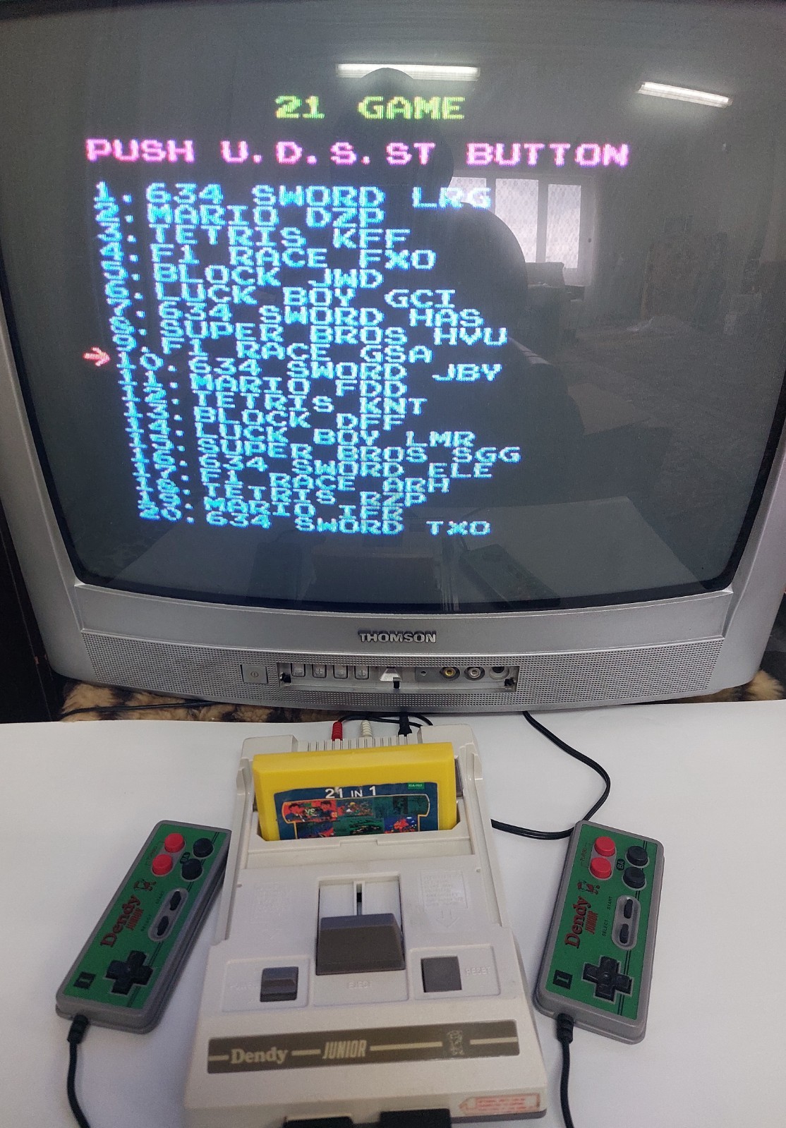 Dendy junior steepler ORIGINAL console from 90’s good condition + Super Mario