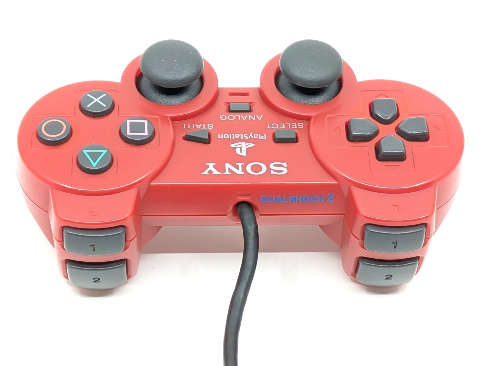 Sony PS2 Slim Cinnabar Red SCPH-90000 CR Console NTSC-J Tested Working
