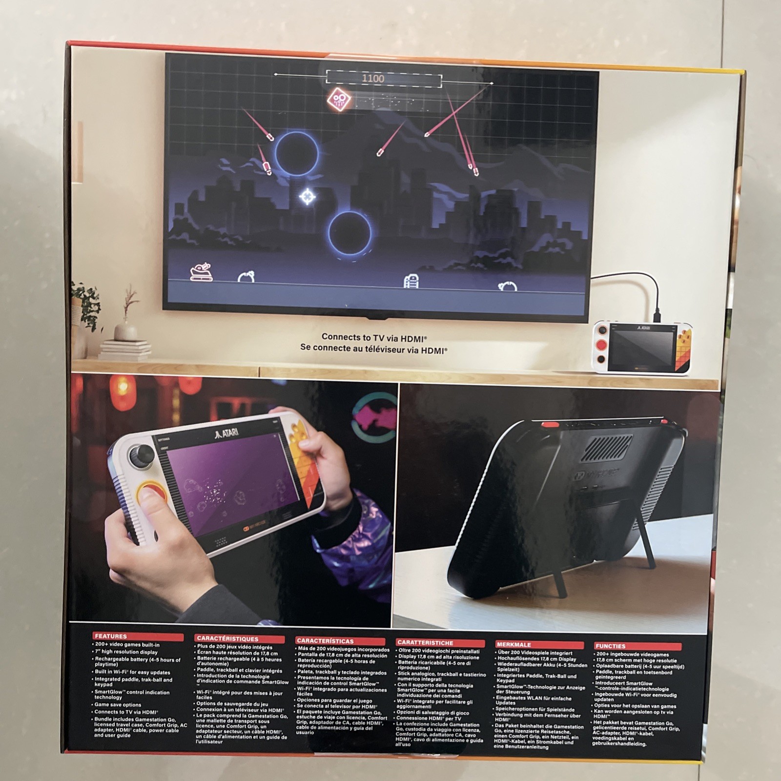 MY ARCADE ATARI Gamestation Go Portable Video Game System ! Authentic 100%