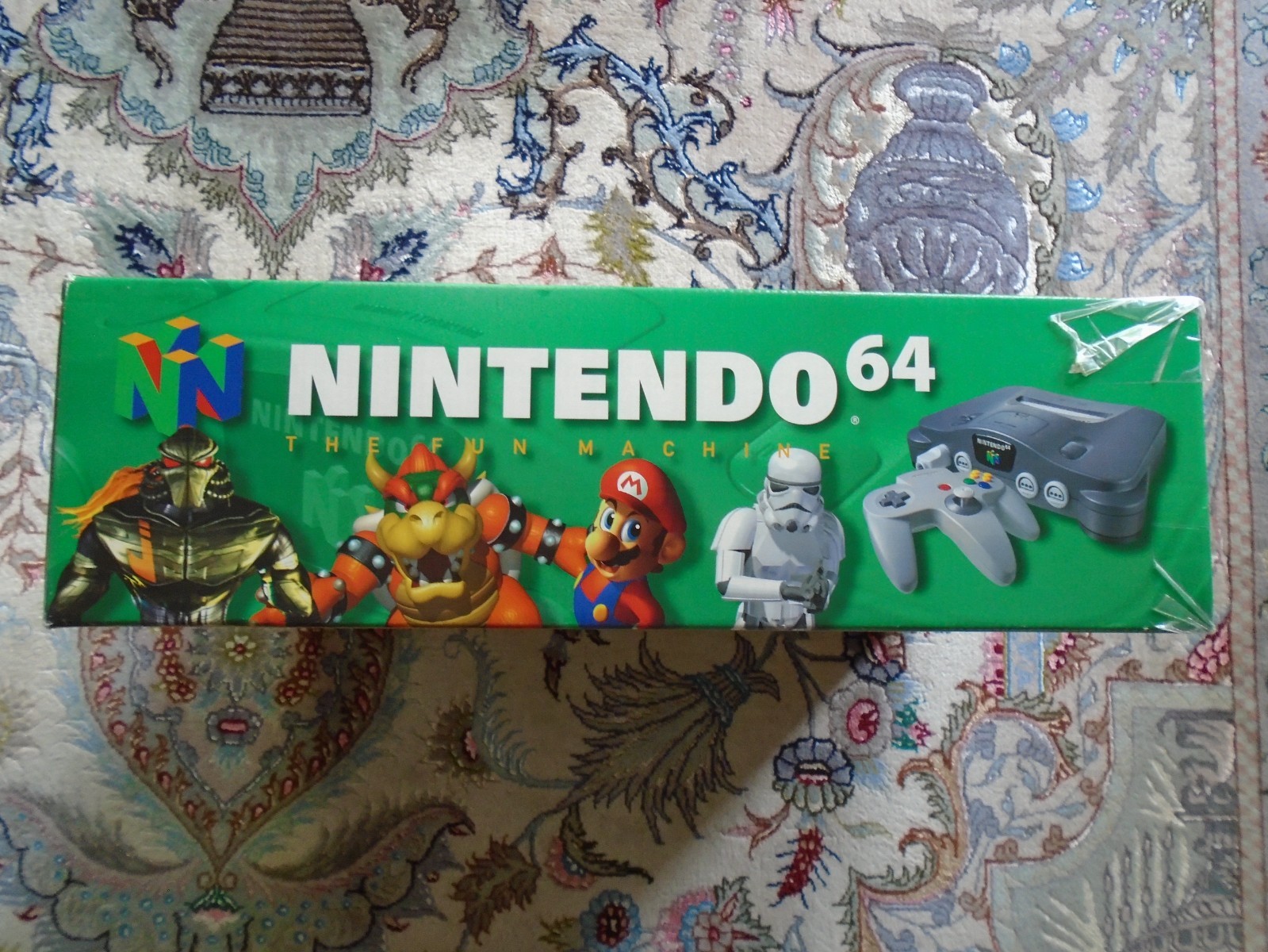N64 Console NUS-001 w/ BOX, controller, cables, nintendo 64 TESTED