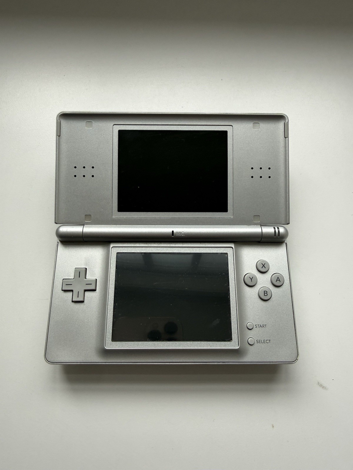 Nintendo DS Lite Launch Edition Silver Handheld System