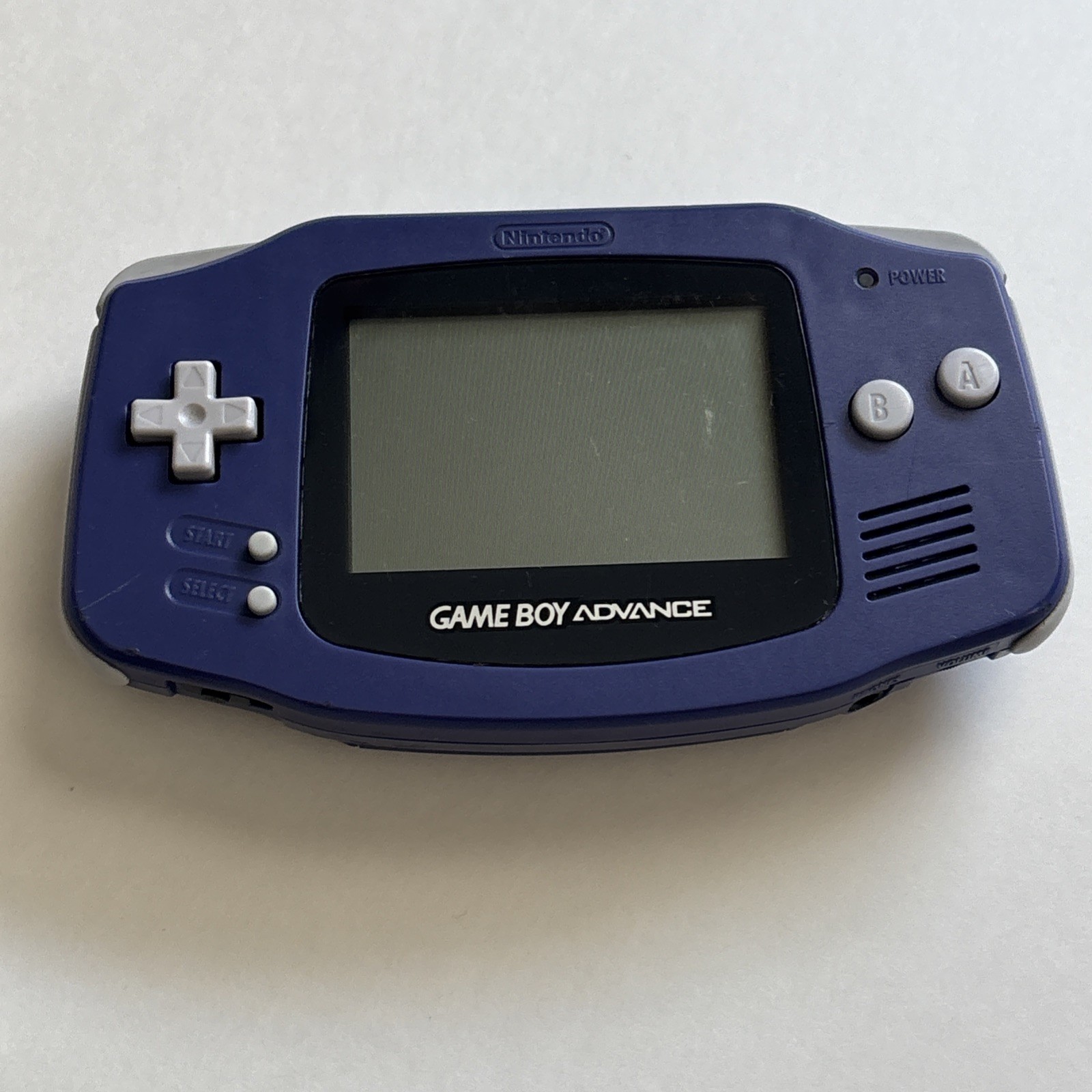 Nintendo Game Boy Advance GBA Console AGB-001 – Indigo Purple w/ Games