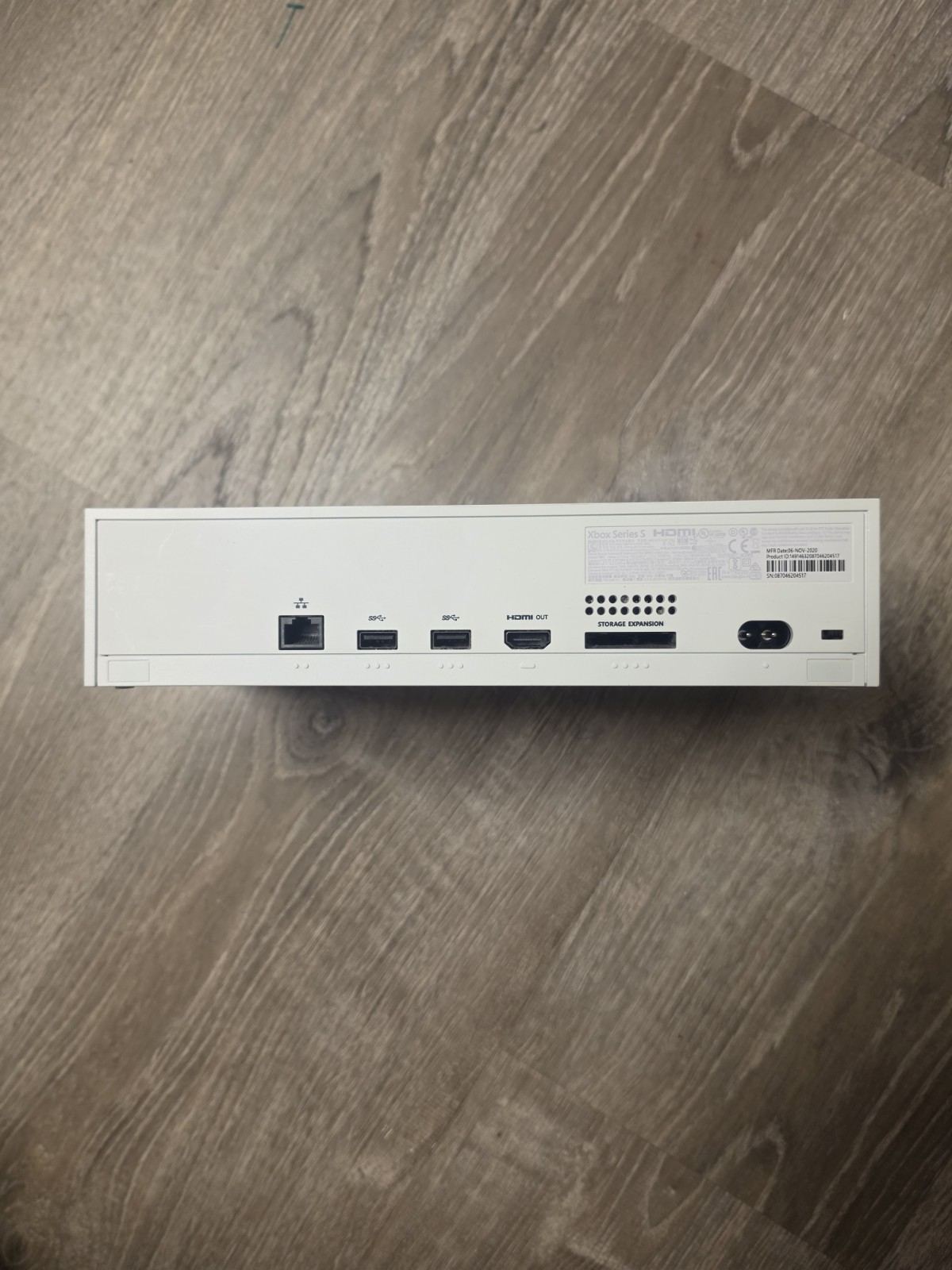 Microsoft Xbox Series S Digital White Edition 512GB 1883 Jus Console Used Tested