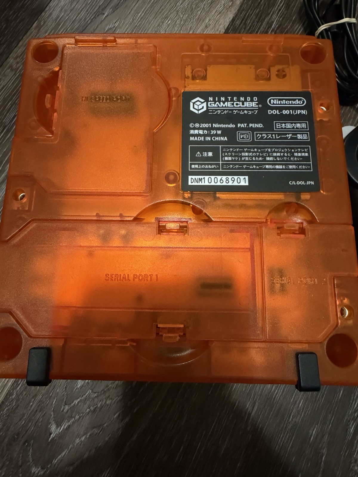 🔥 Nintendo GameCube NGC – Translucent Orange, Recapped Laser, Bundle ‼️