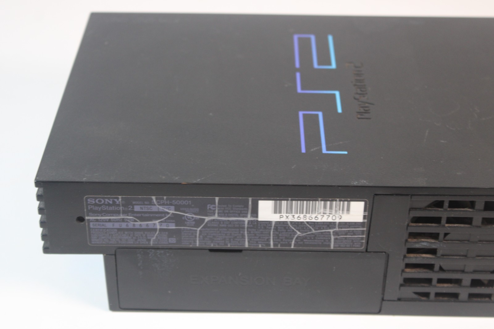 Sony PlayStation 2 PS2 Black Console bundle, SCPH-50001, 5 games, memory card