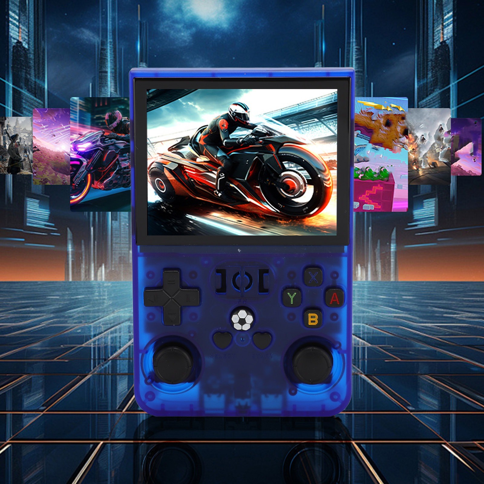 R36PRO Handheld Game Console 3.5 Inch IPS Screen 640×480 Open Source Game P YAKN