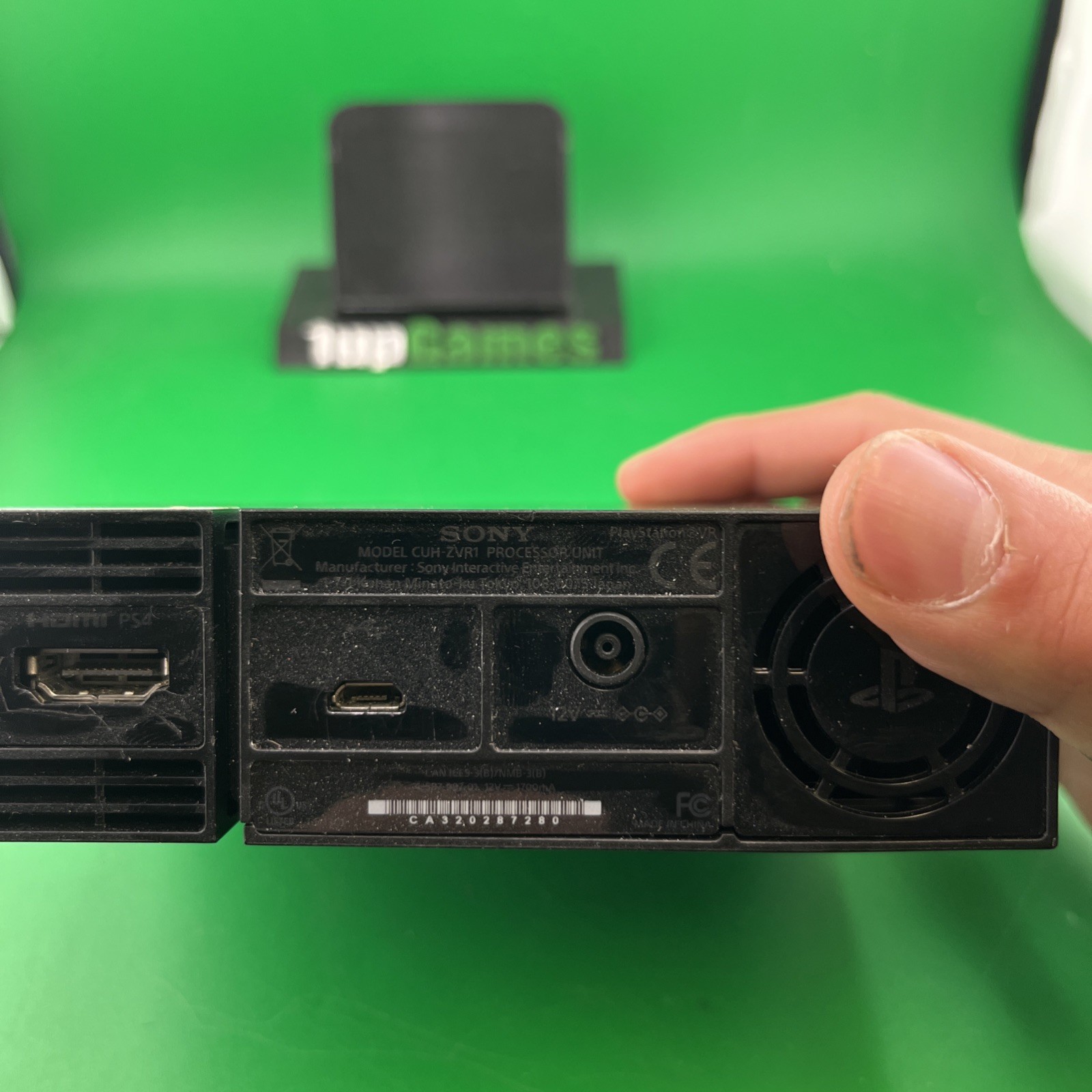 Sony PlayStation VR Virtual Reality VR Black CUH-ZVR1 Processor Unit (T09)