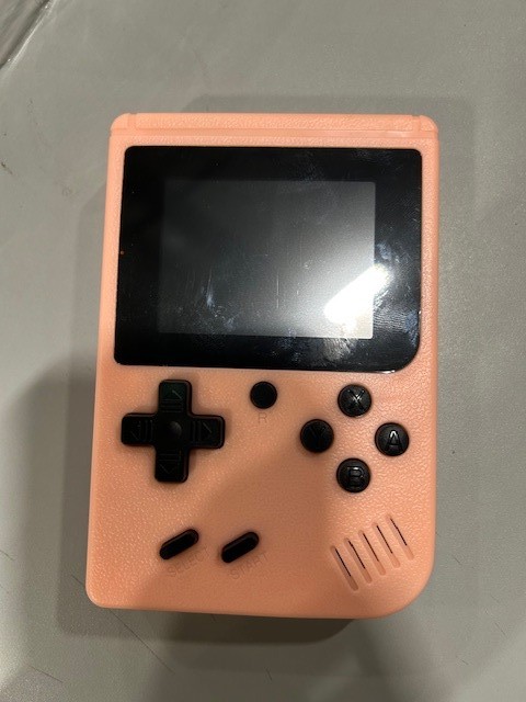 RETRO FC GAMEBOX GAME BOX PLUS- HAND HELD GAME SYSTEM 400 GAMES – PINK