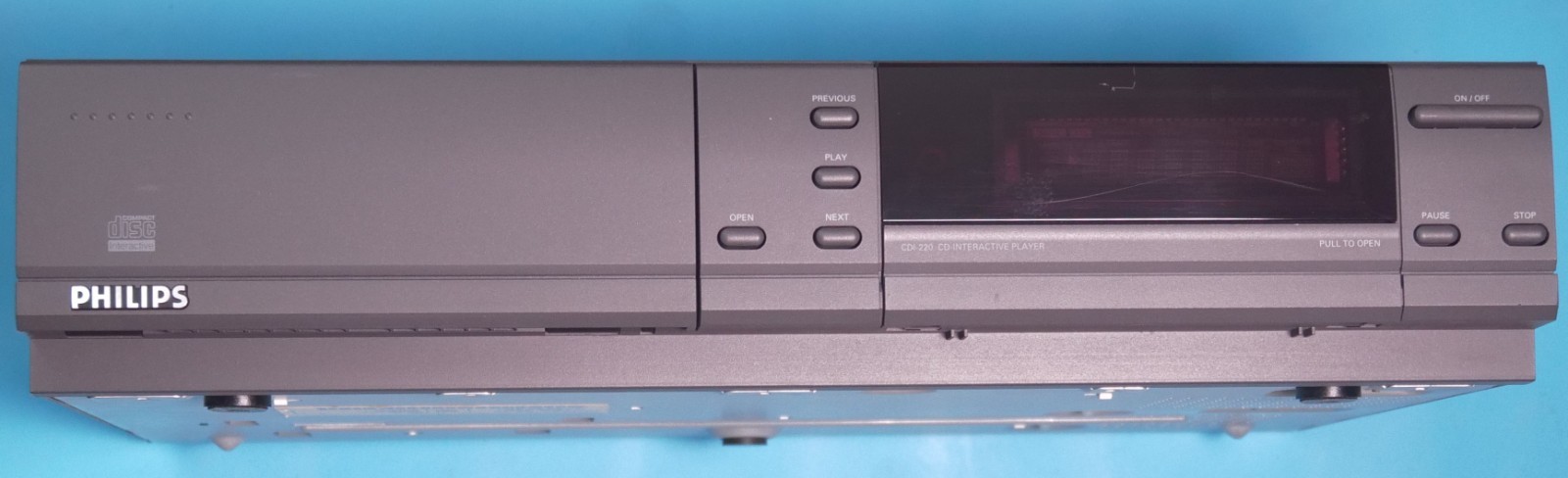 Philips CDi 22057 Home CD Video Game Console 9141 DVCFULLY RESTORED USA G2U