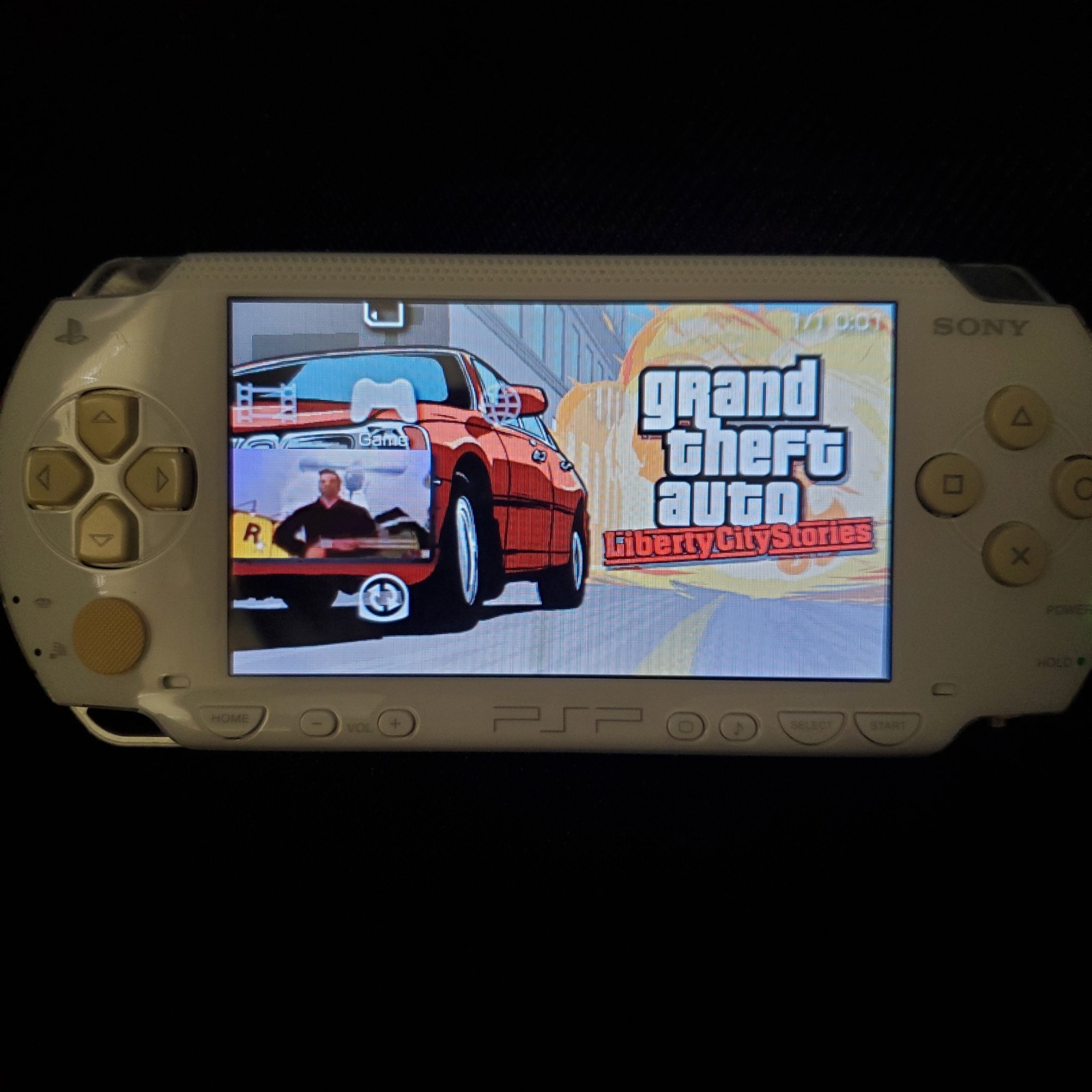 Sony PSP 1000 Ceramic White Japan Region Free English CFW 6.60 US Seller+4 Game