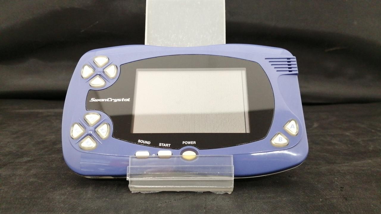 Bandai WonderSwan Crystal Handheld Console Used