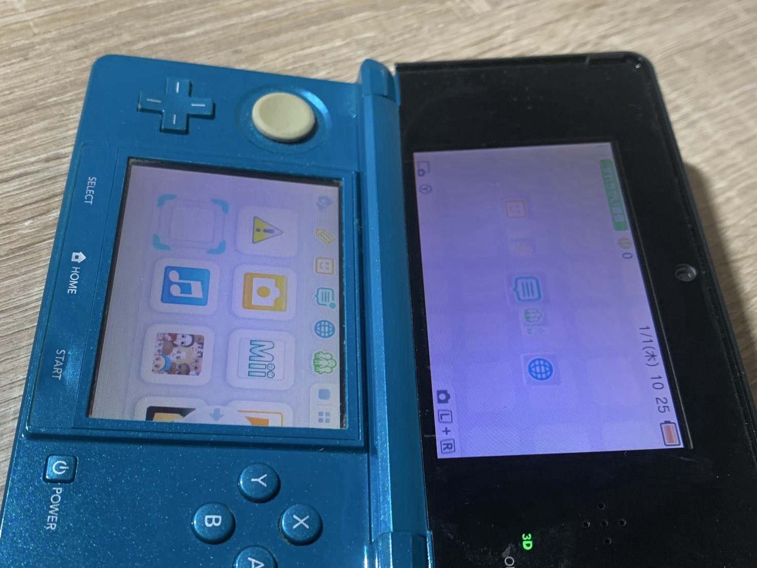 2088 Nintendo 3DS Aqua Blue Good TESTED