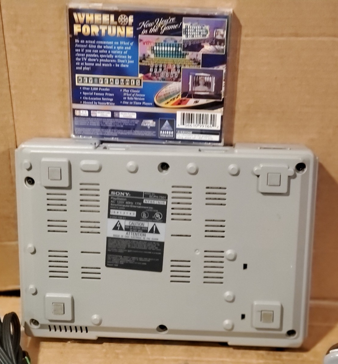 Sony PlayStation PS1 SCPH-7501 Console Bundle