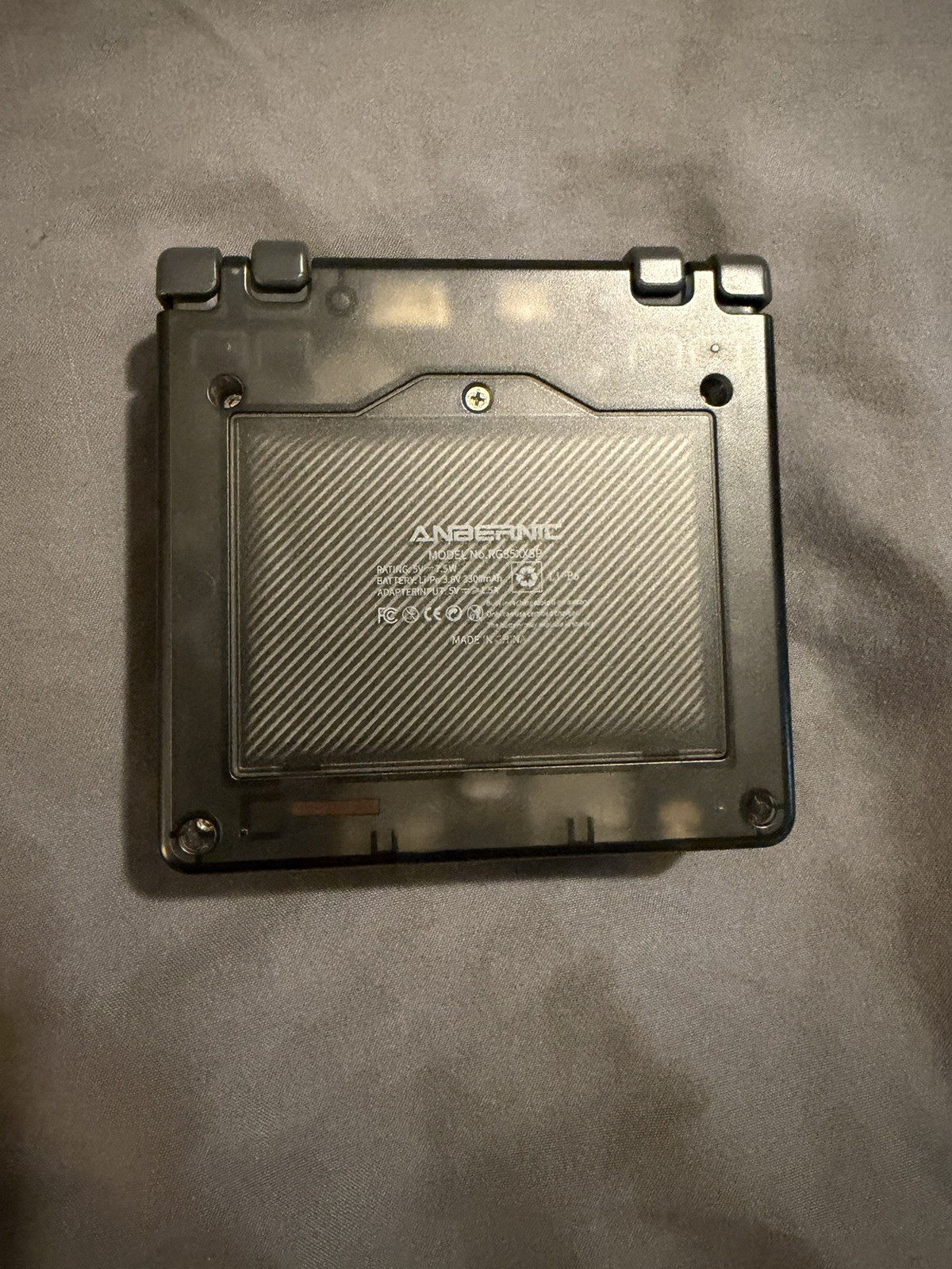 Anbernic RG35XX SP Transparent Black – Used with 64GB SD card