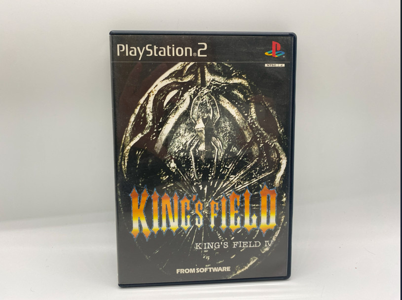 PS2 Playstation2 Kings Field 1 2 3 4 Slim Console Black CB NTSC-J SCPH-70000 set