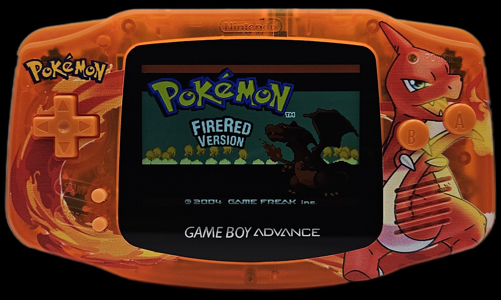 Nintendo GameBoy Advance Char “Barrier” Version AGB-001 Laminated 3.0 IPS