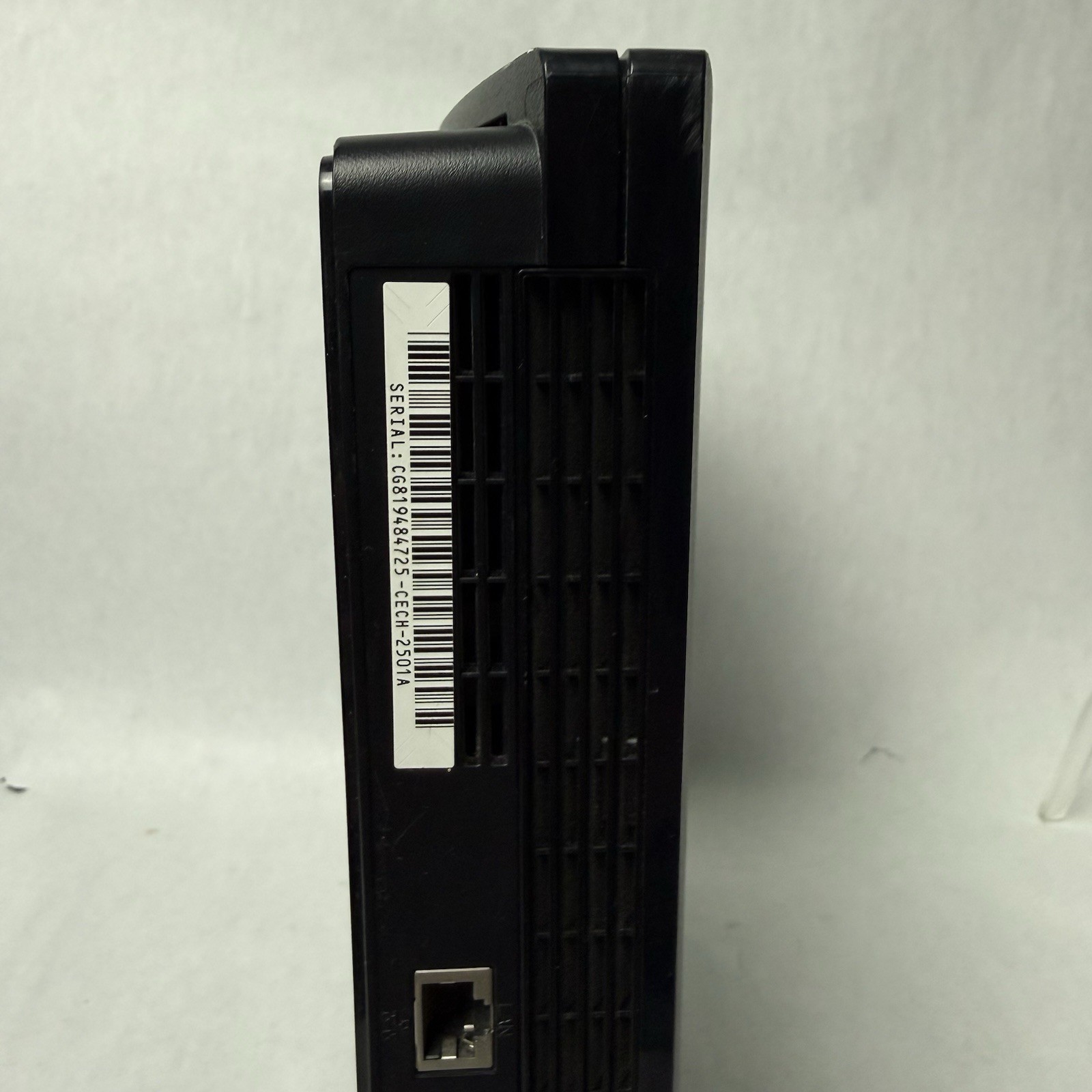Sony PlayStation 3 PS3 Slim Black Video Game Console Power Tested