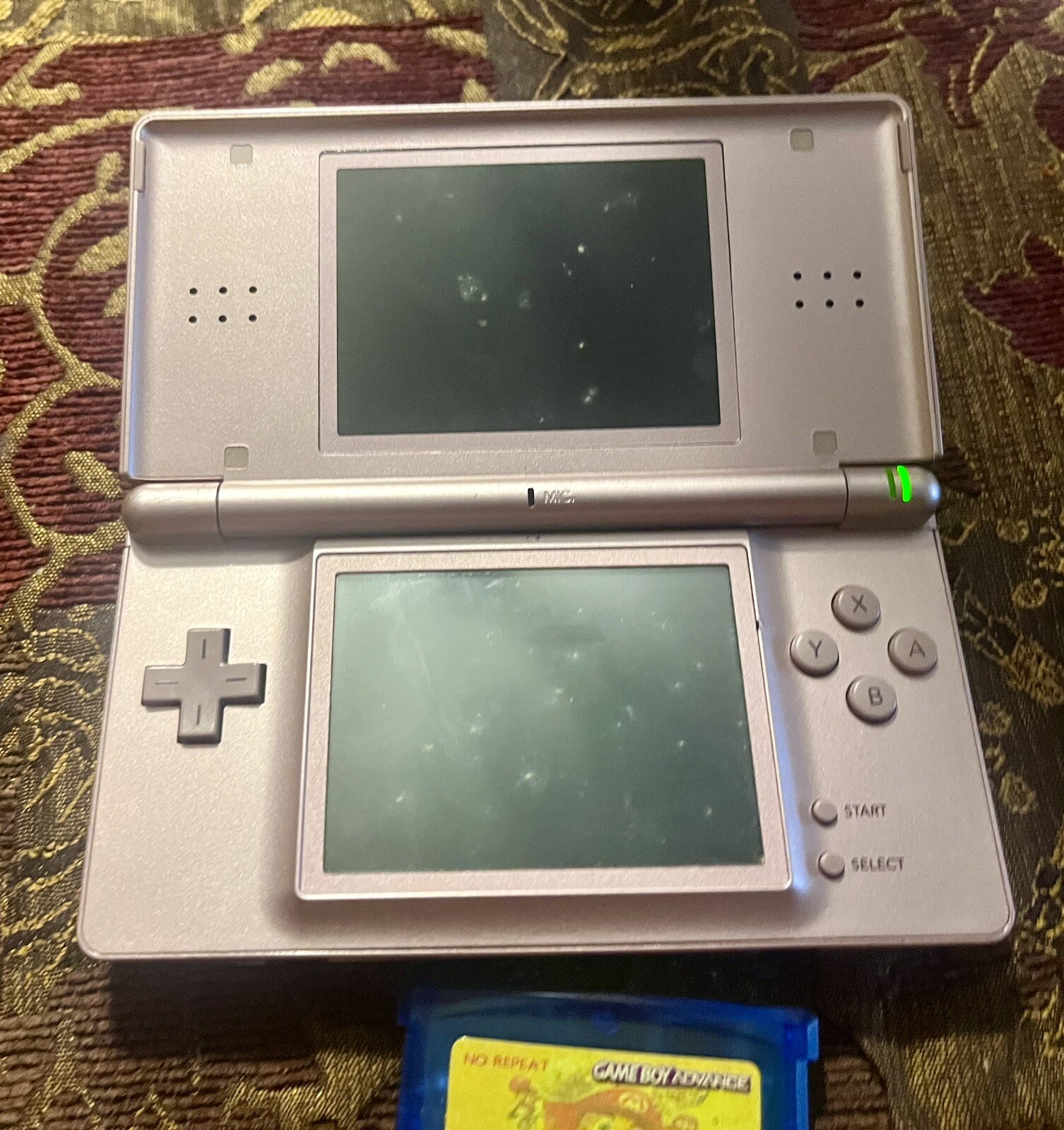 Nintendo DS Lite Handheld System Console Metallic Rose Model USG-001