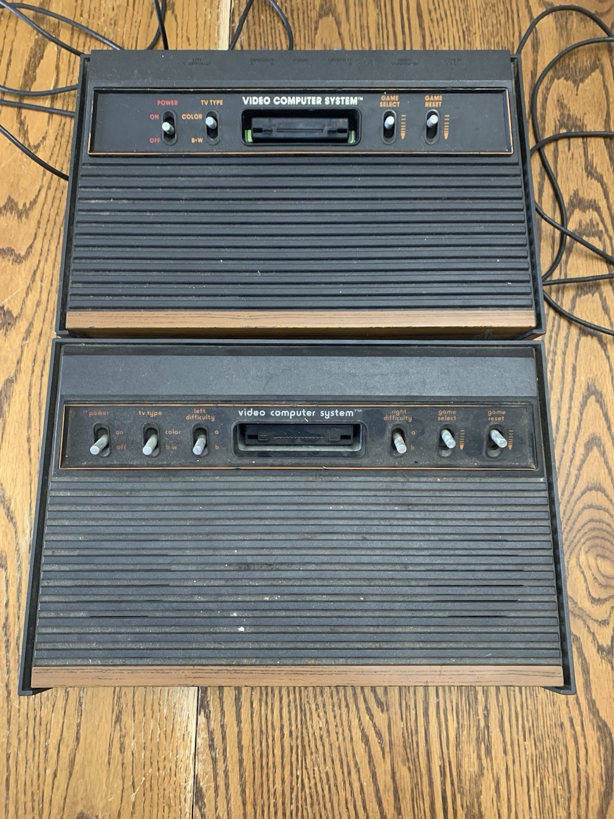 Atari 2600 Video Game Console Lot Of 2. Parts Only Or Fixer’s