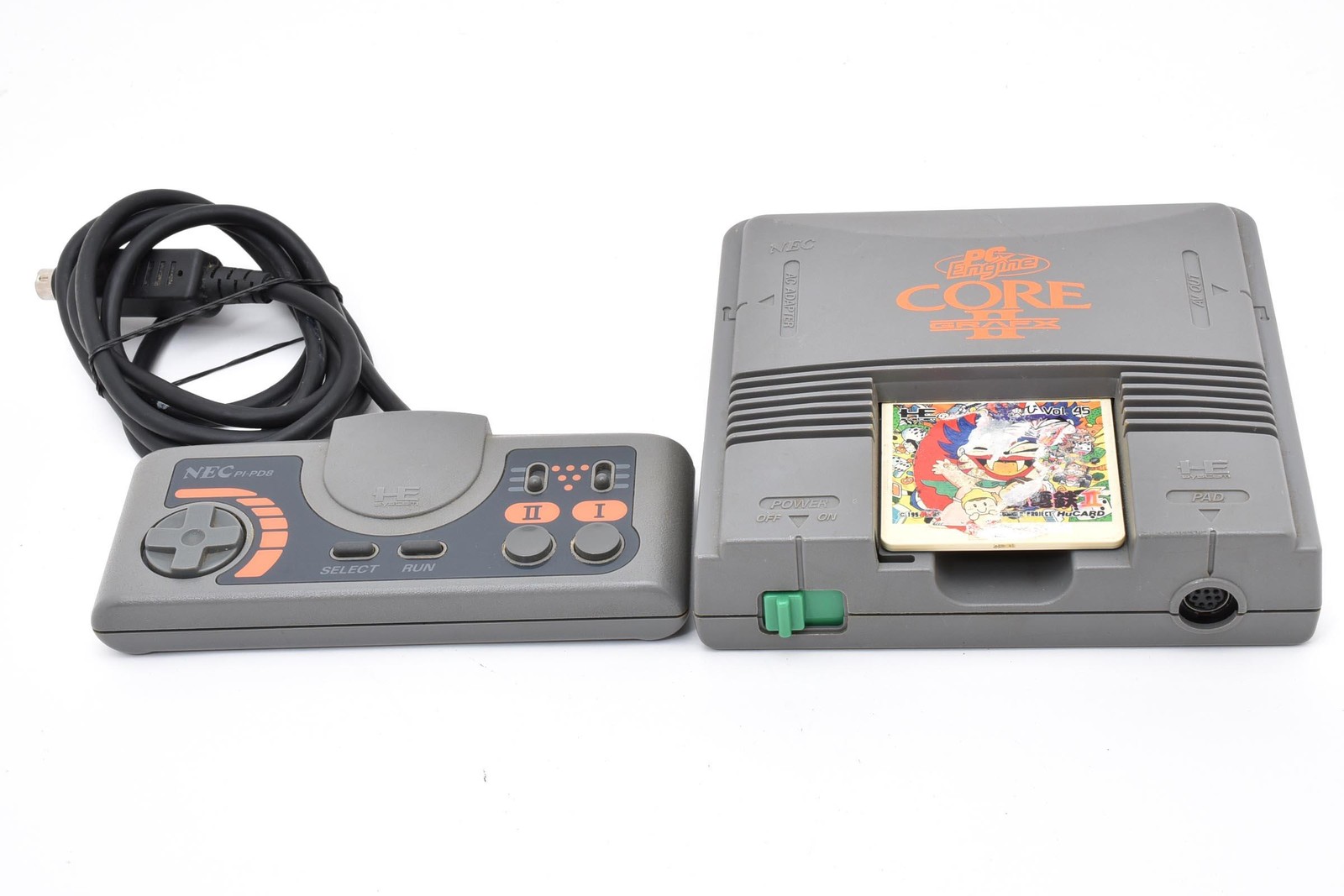NEC PC Engine CORE GRAFX II Used Console PI-TG7 Japanese ver. NTSC-J Controller