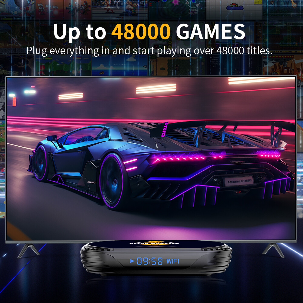 Video Game Console Built-in 48000 Games 60 Emulators