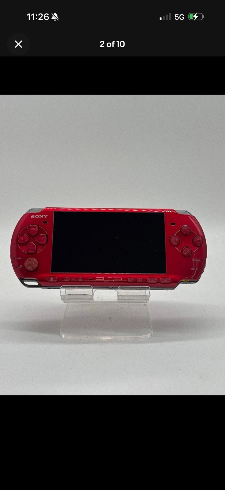Sony PSP-3000 Handheld System Radiant Red