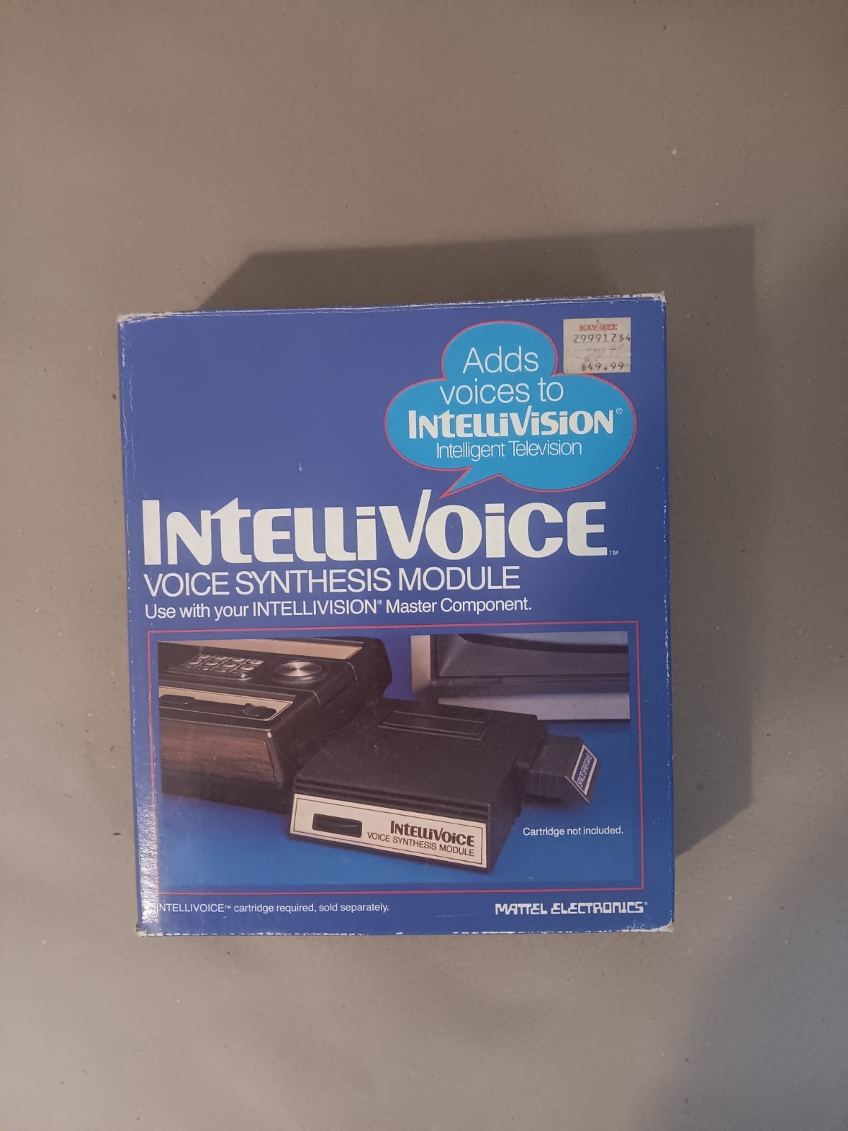 intellivision II console, Voice Module, 17 Games. Untested No Ac Cord. Read