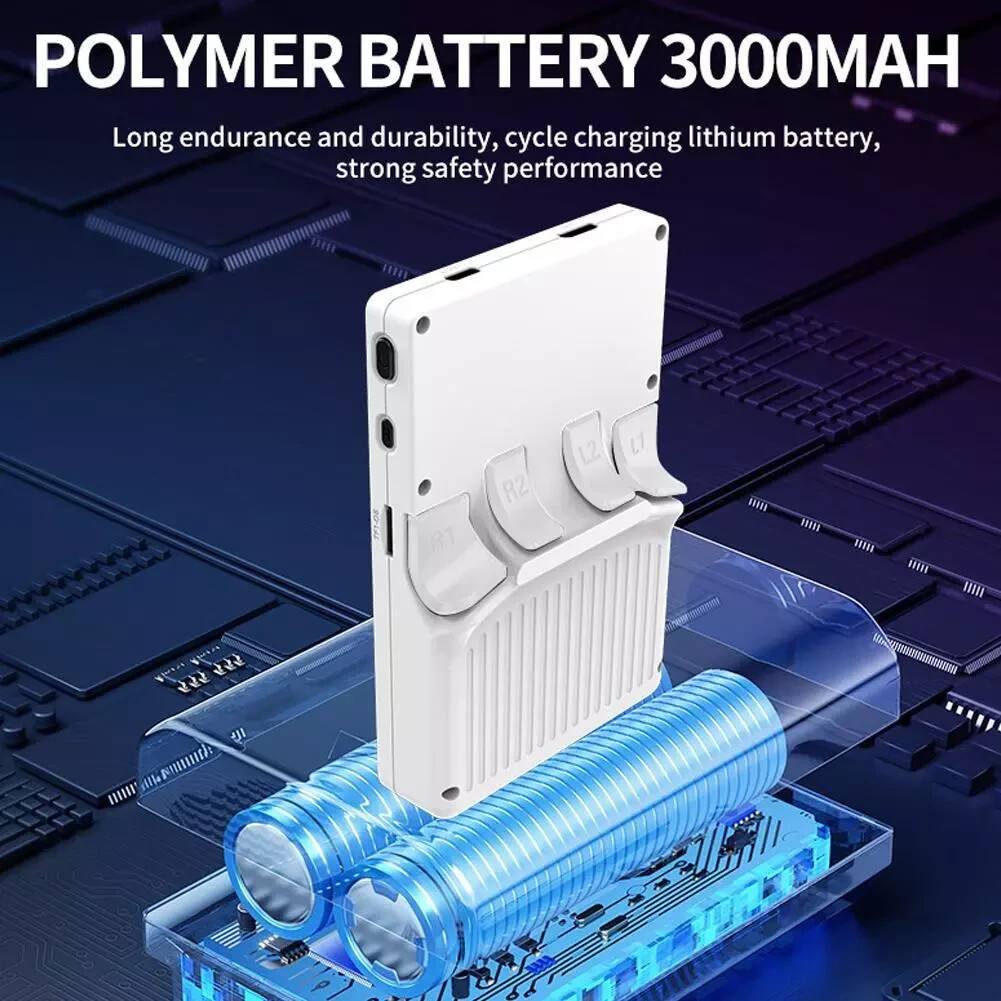 Portable Retro Game Console 3.5” Screen Dual Joystick 3000mah System