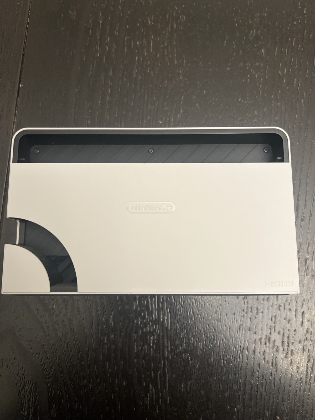 Nintendo Switch White OLED With Custom LED Controllers.Dock and charger included