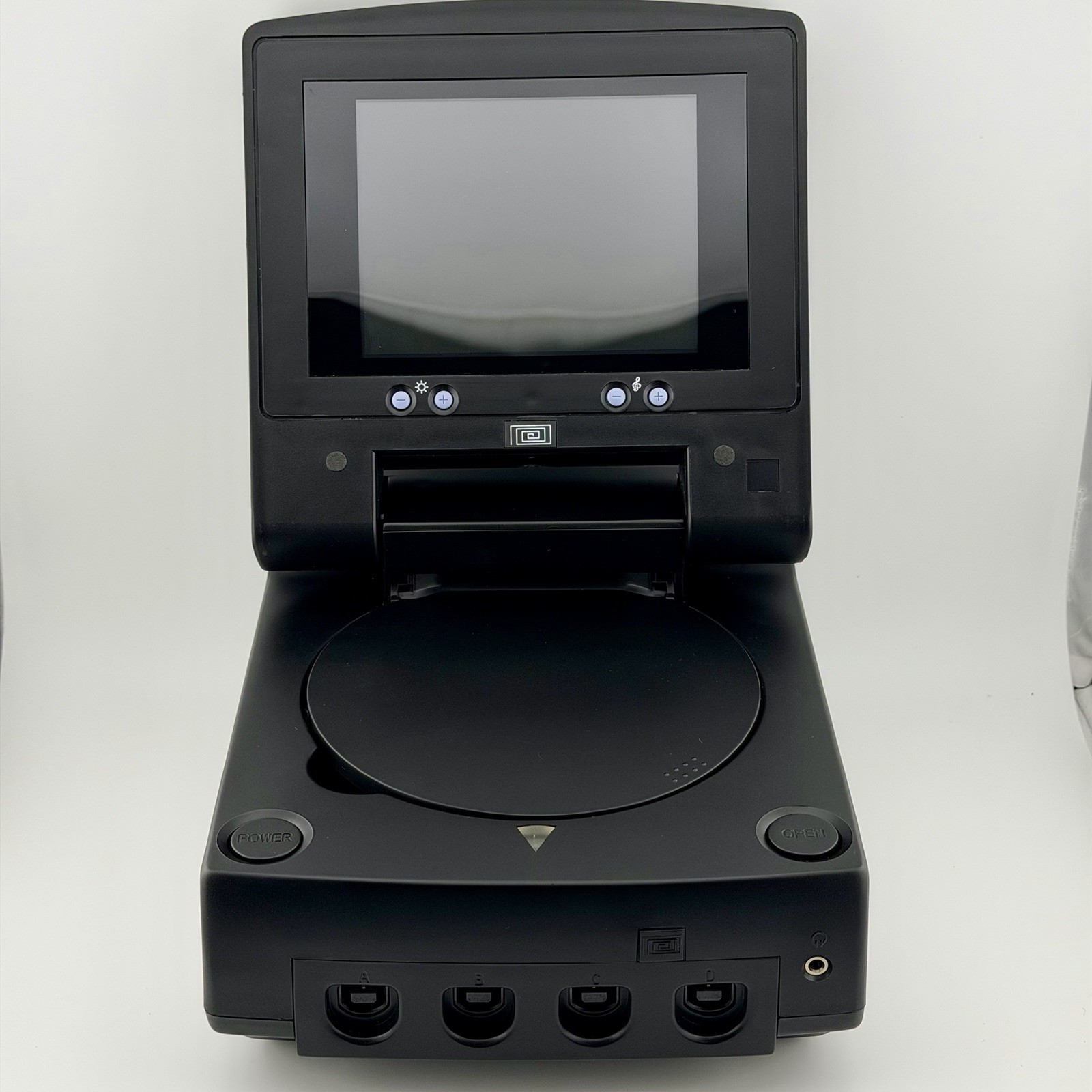 RARE Black Treamcast 5” TFT Portable Dreamcast w/ Original Bag Controller Tested