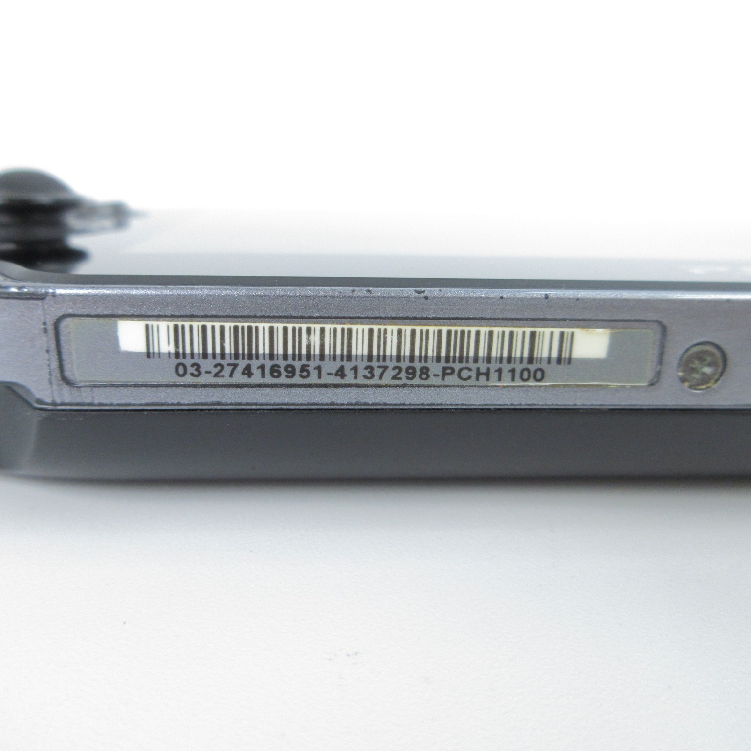 【Very Good】Sony PS Vita PCH-1100 Crystal Black 3G/Wi-Fi Model Console #Arr1201/0