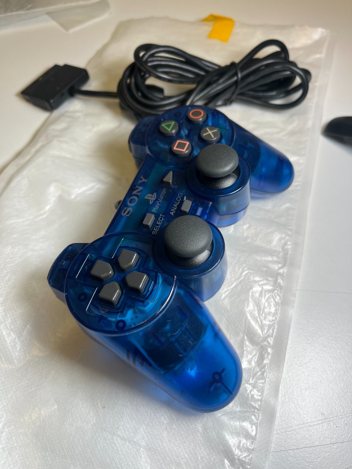 PLAYSTATION 2 LIMITED EDITION OCEAN BLUE SCPH 37000 L JAPAN 2002 CONSOLE