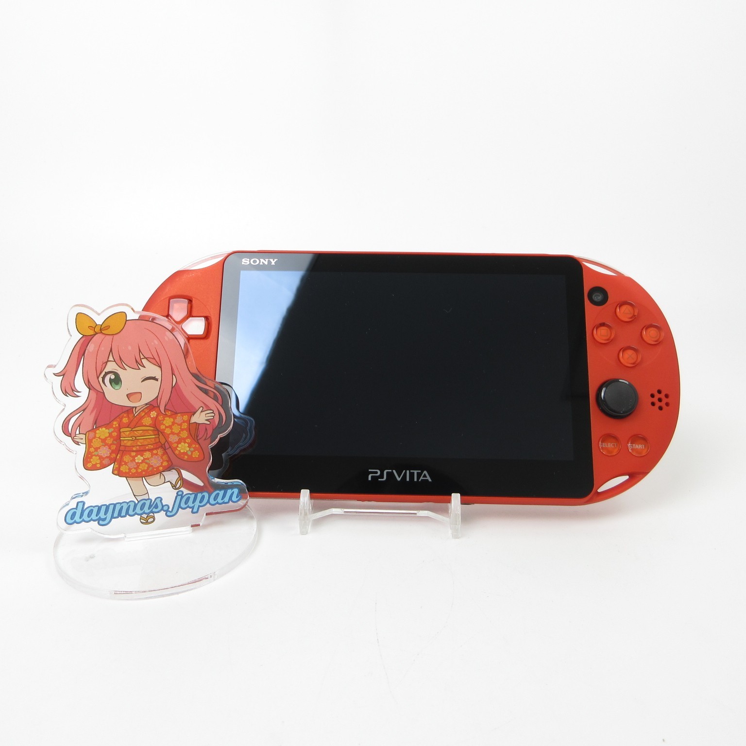 【Near Mint】Sony PS Vita PCH-2000 Metallic red Wi-Fi Model Console only #RET0516