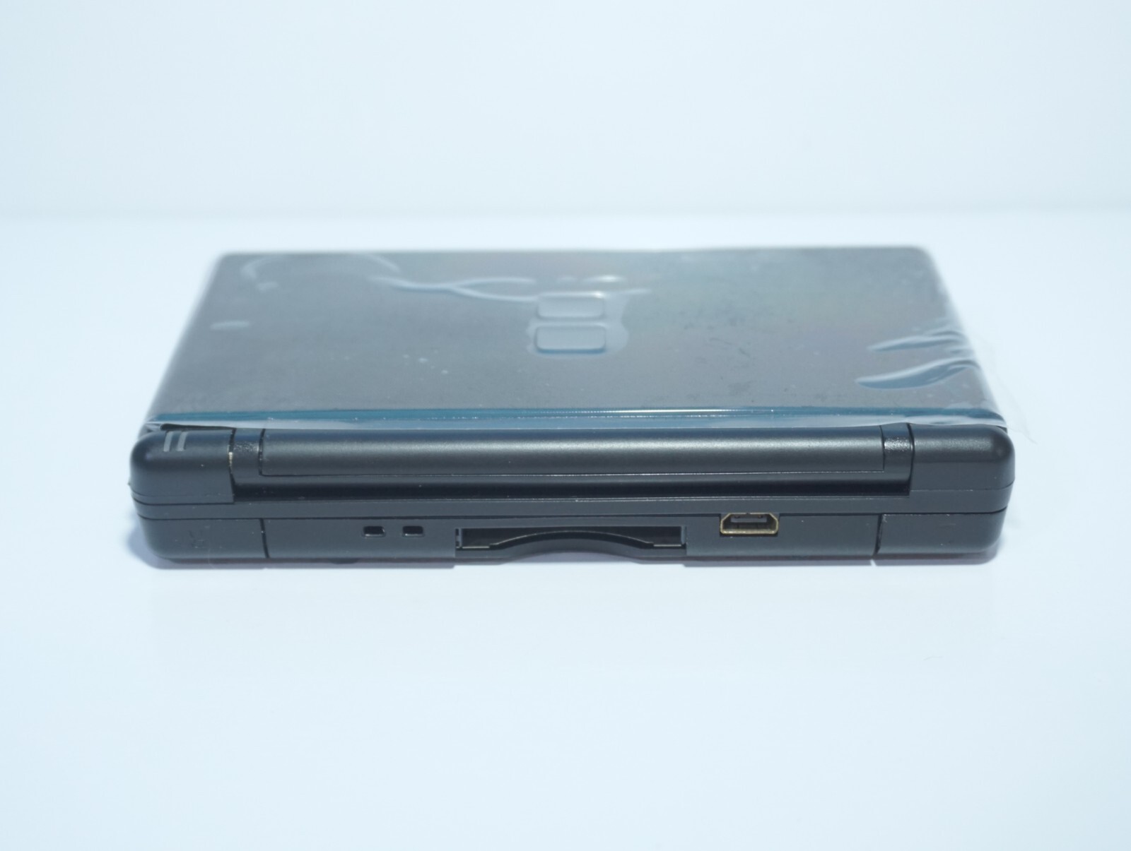 Nintendo DS Lite Black Handheld System with Rainbow Buttons, Charger, & Stylus