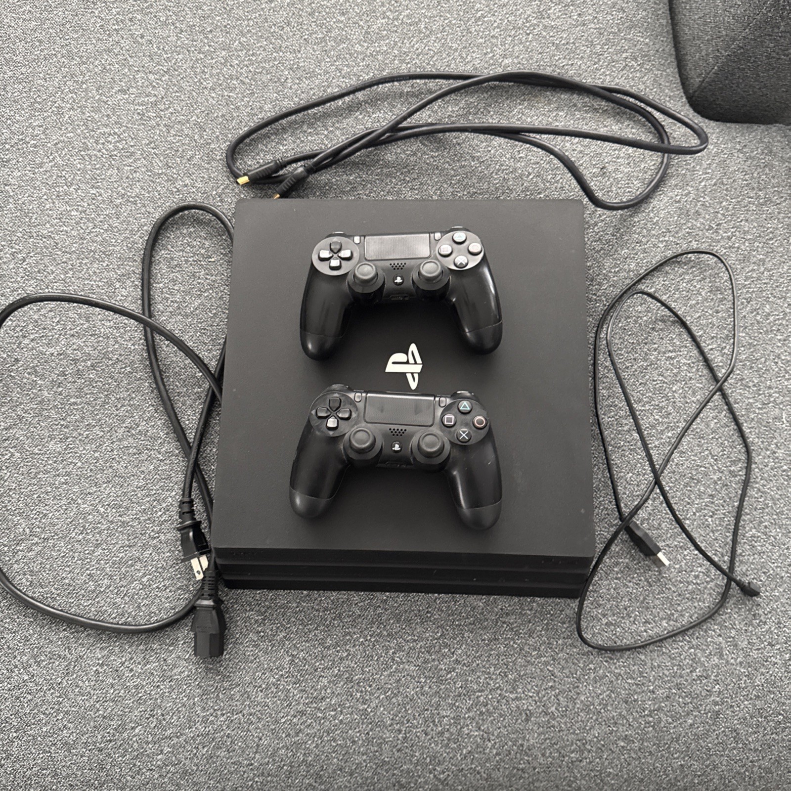 Sony PlayStation 4 Pro 1TB 2 Controllers, All Cords And 11 Games