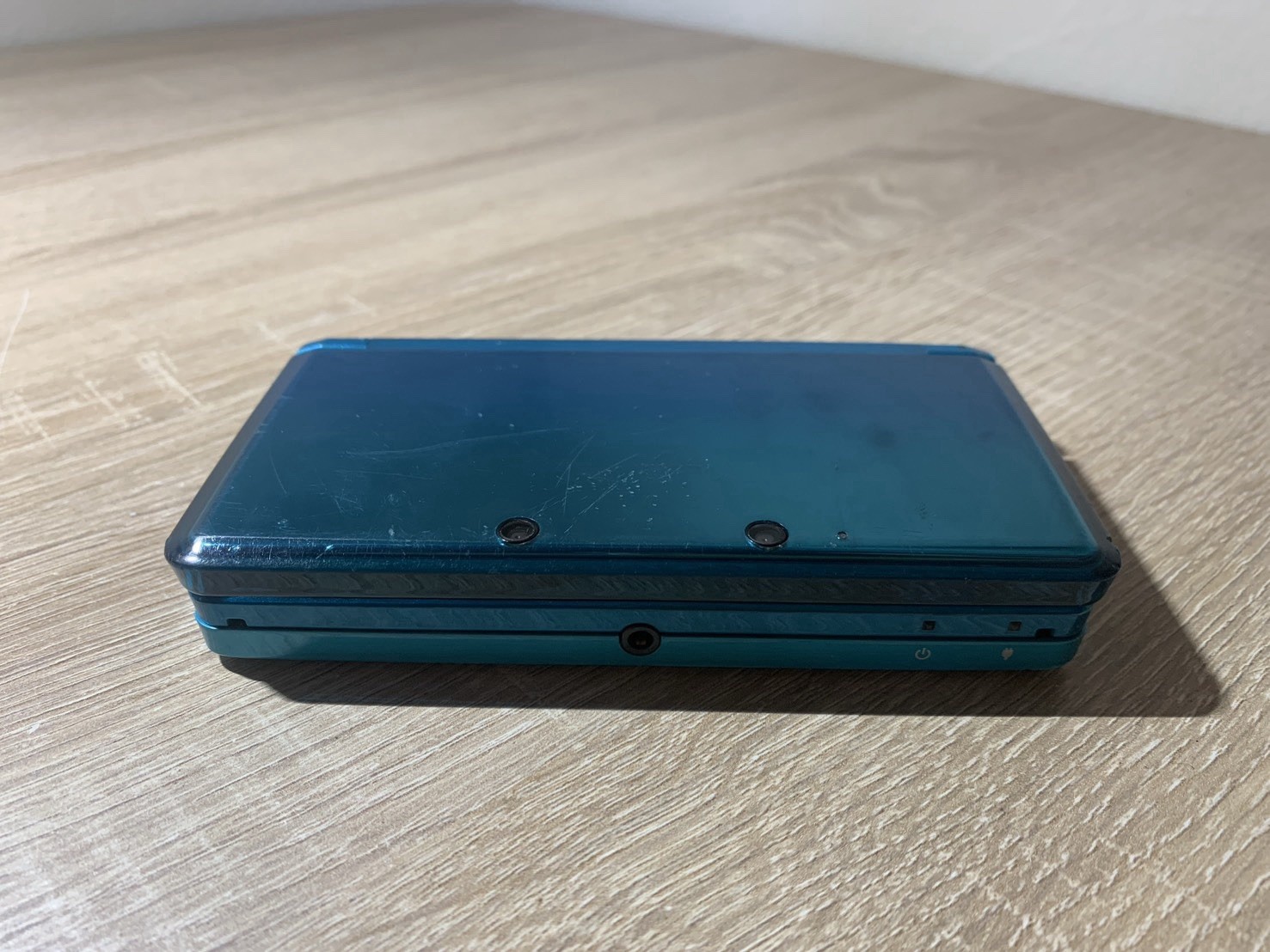 1808 Nintendo 3DS Aqua Blue For Parts