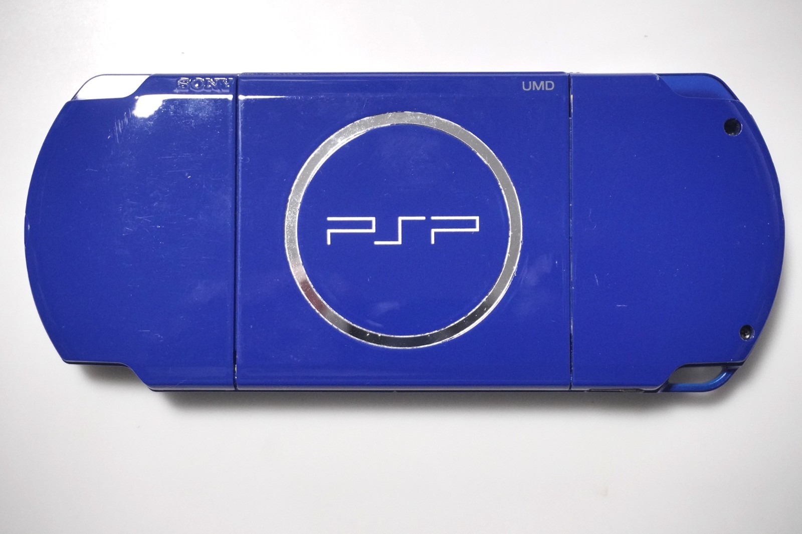 PSP-3000 White/Blue Japan PlayStation Portable console US Seller