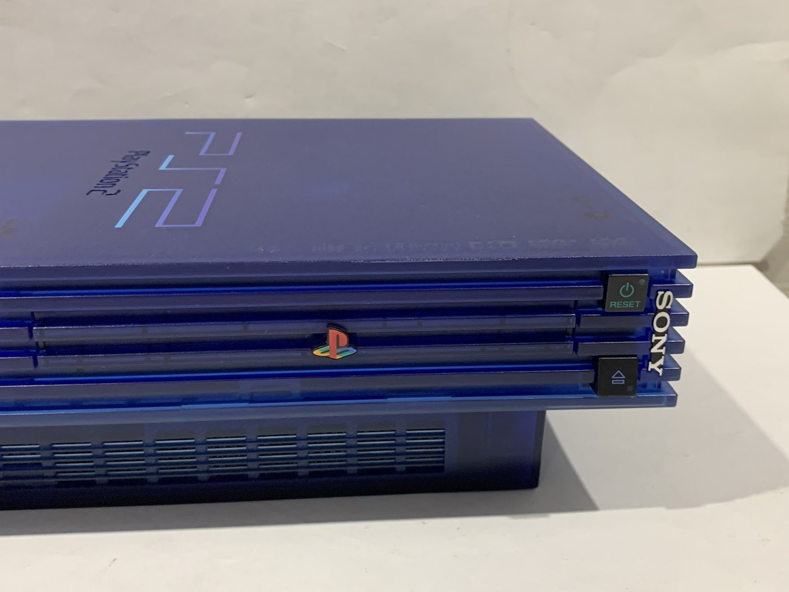 PlayStation PS2 SCPH-37000 Ocean Blue FAT CONSOLE JAPAN Working Excellent Kengo