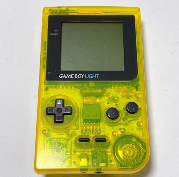 Game Boy Light Clear Yellow
