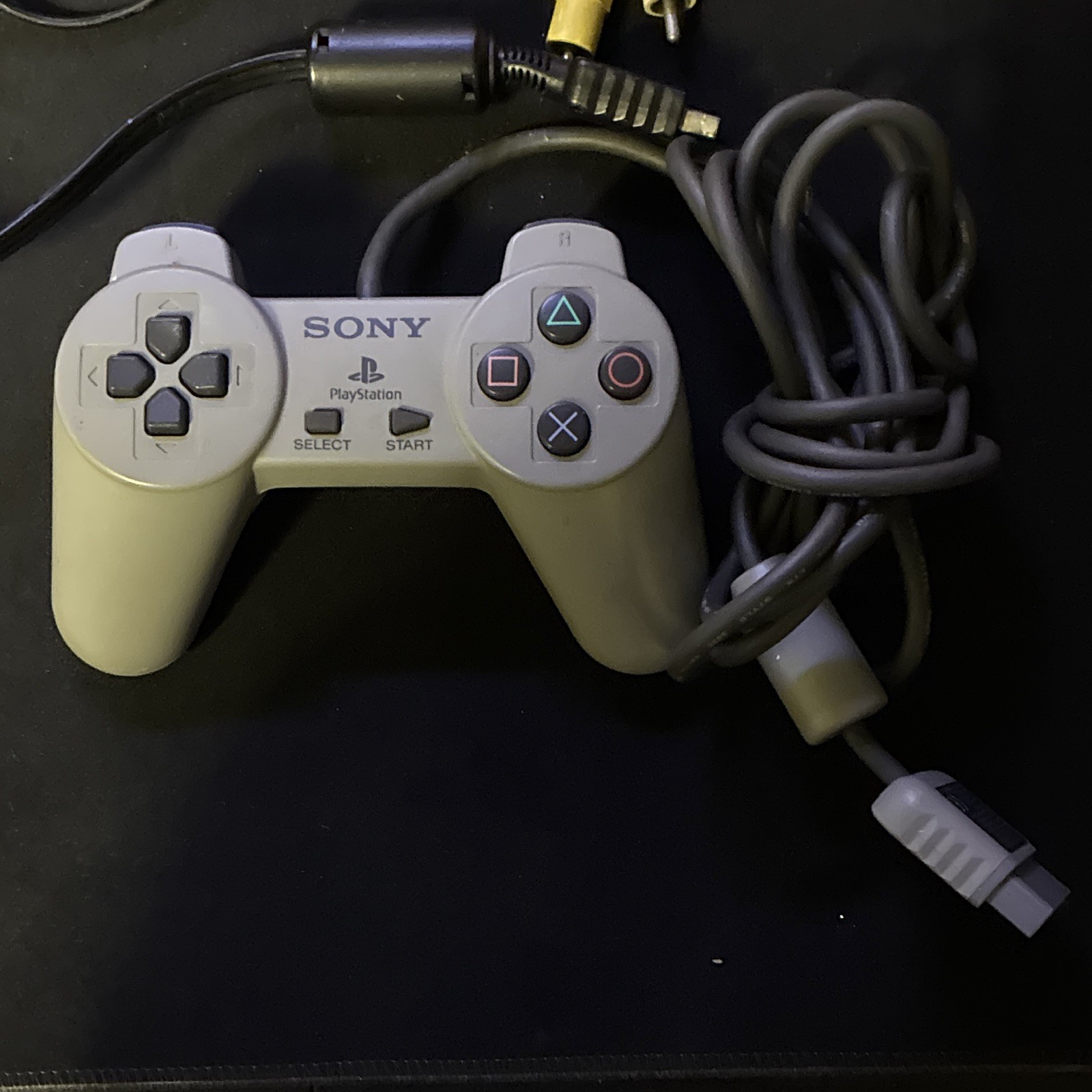 Sony PlayStation 1 Console SCPH-7501 NTSC-U/C Gray w/Controller AV/Power