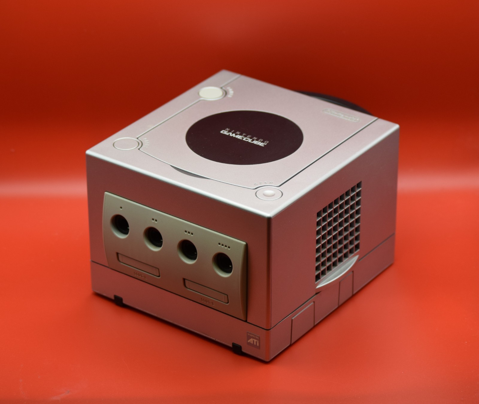 Nintendo GameCube Black Console DOL-101 Tested Working OEM Cords
