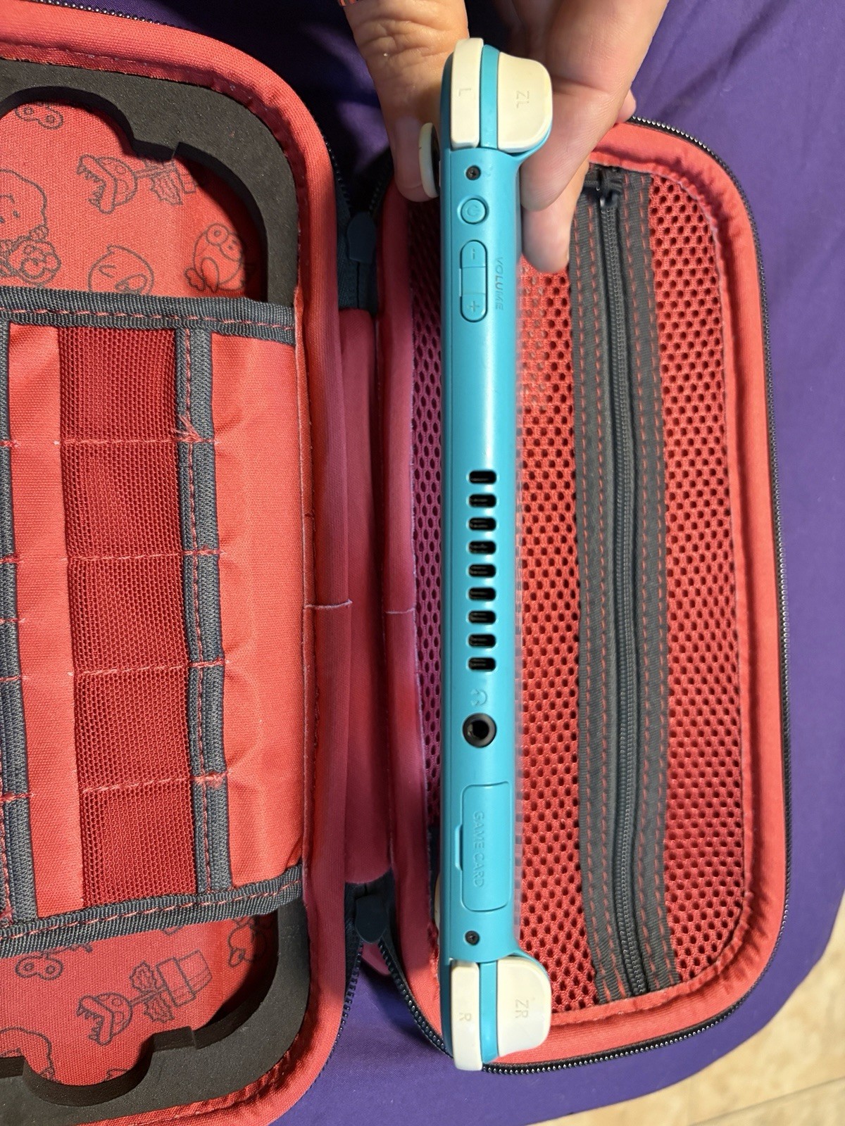Nintendo Switch Lite 32GB Console – Turquoise With SD Card And Carry Case