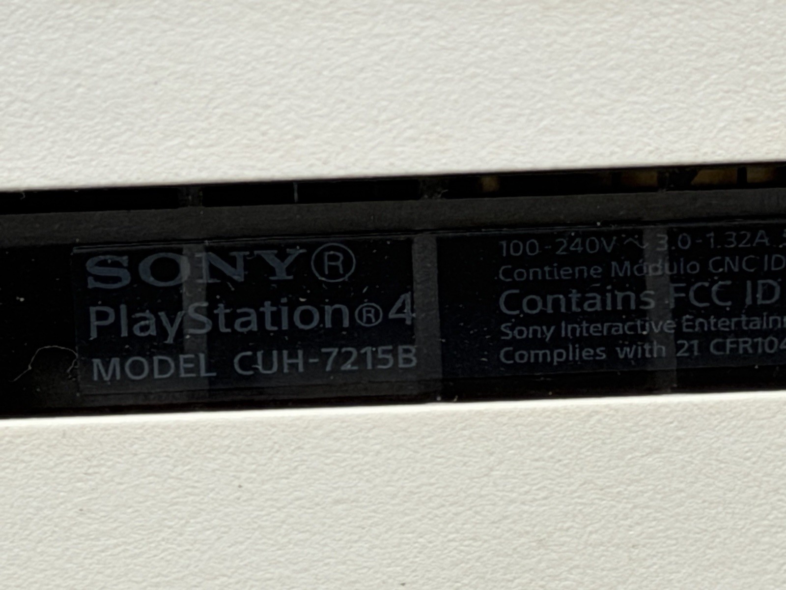 Sony PlayStation 4 Pro PS4 1TB White Console Gaming System CUH-7015B
