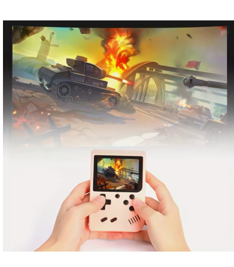 2.4 Inch Lcd Screen Retro Video Game Console Built-in 400 In Handheld Portable