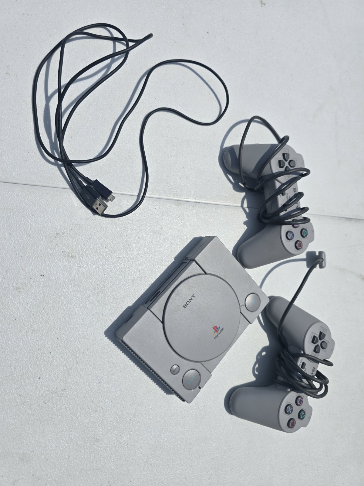 Sony PlayStation Classic MINI Series w/ 2 Controllers and Cables