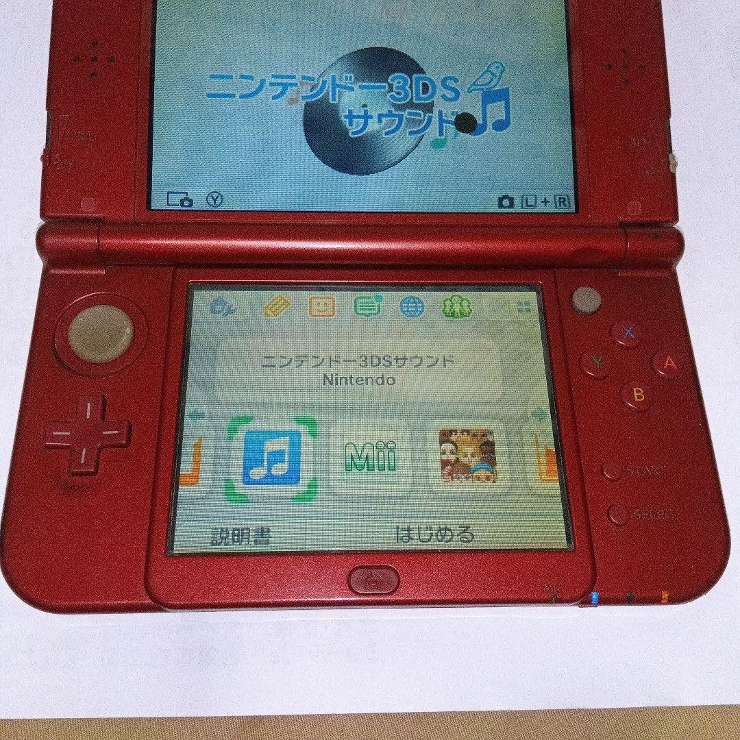3DS/2DS/DS New3Dsll Body Metallic Red With Translation Japan