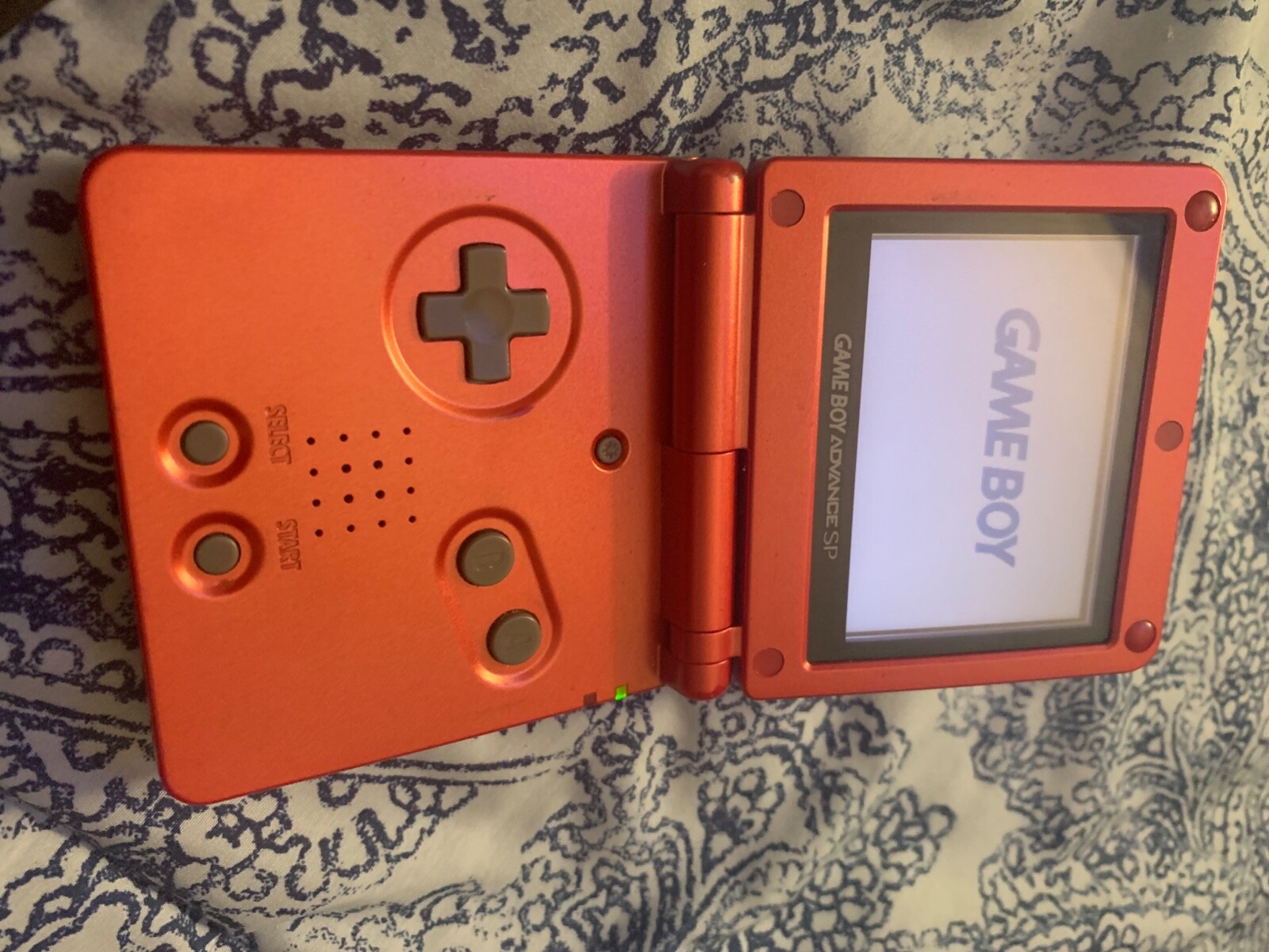 Nintendo Game Boy Advance SP Handheld System – Flame Red