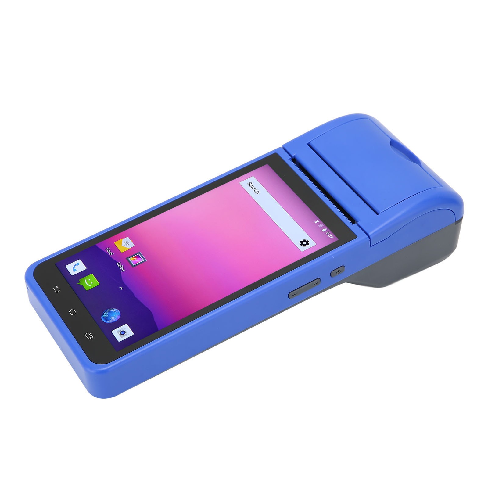 Handheld POS Machine 1280 X 720 HD Screen Thermal Printing Auto Focusing