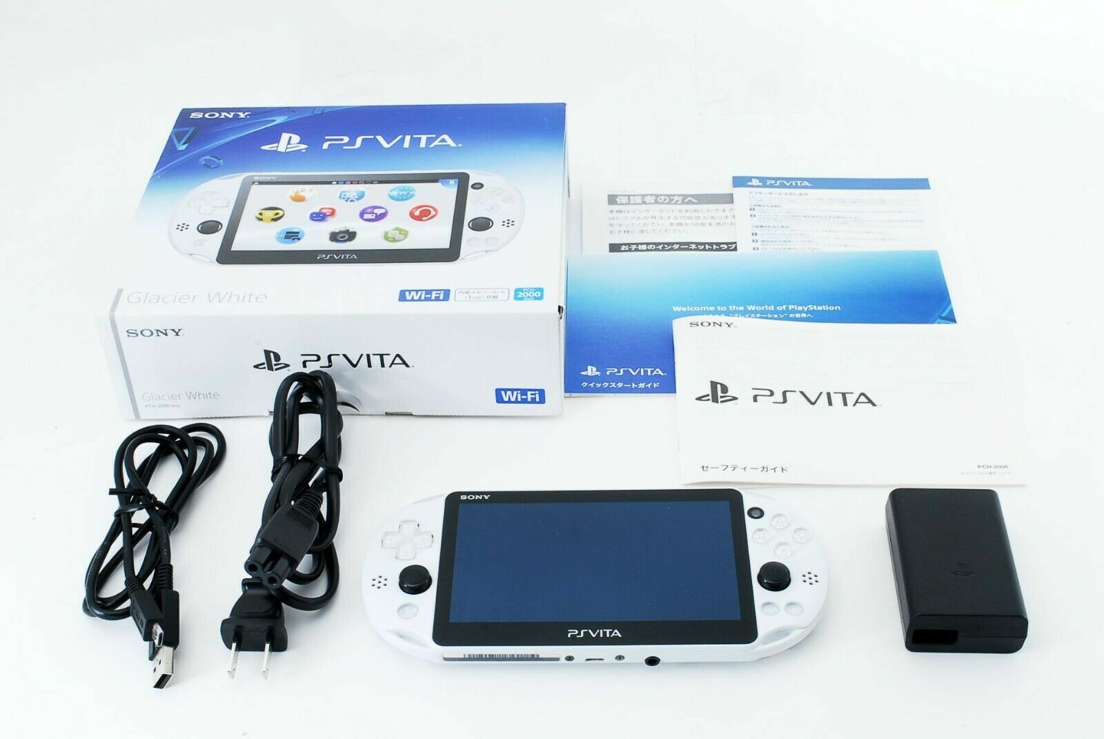 SONY PS Vita PCH-2000 Slim with Box + Accessory Various Color [Excellent]